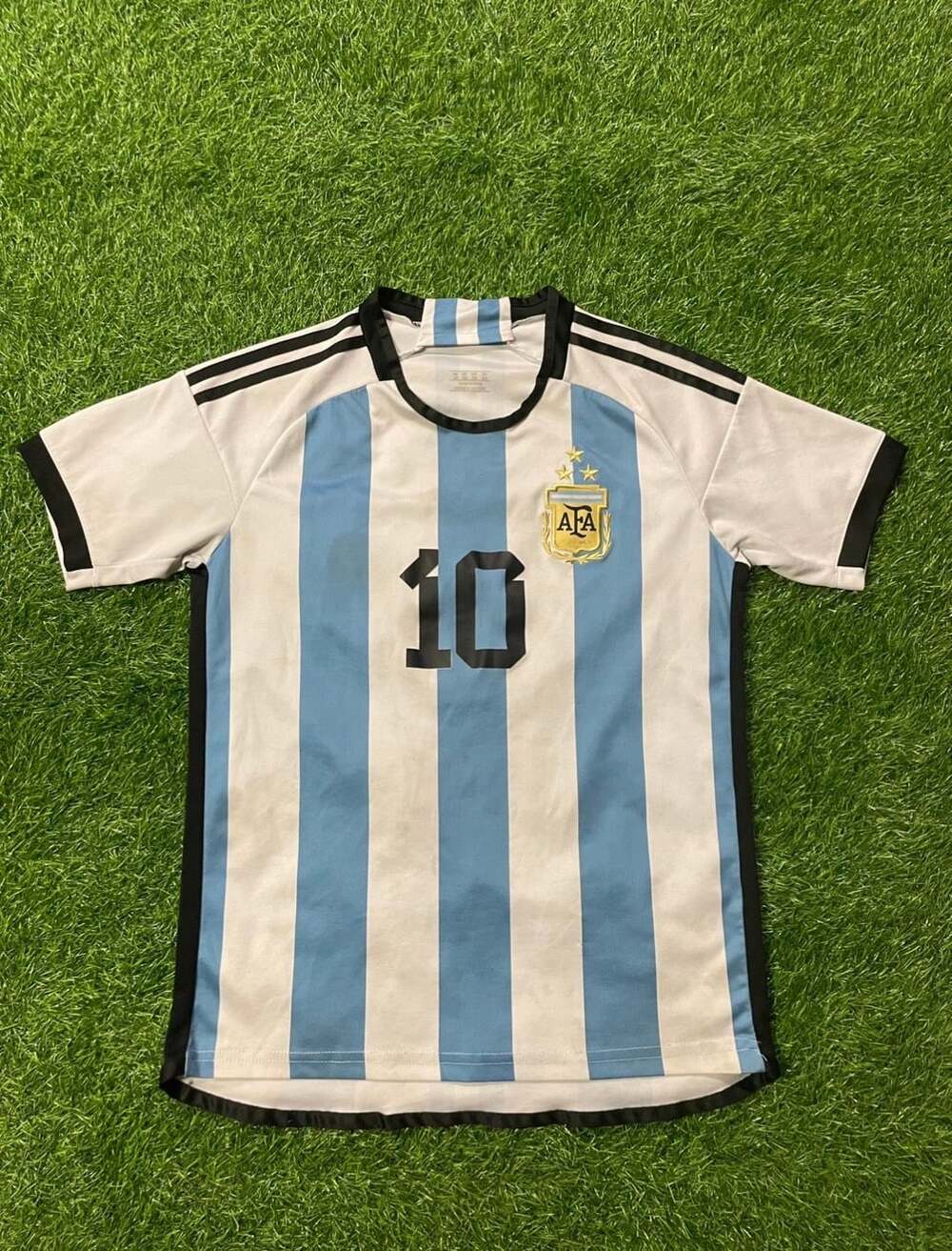 Adidas Argentina Messi 10 Home Jersey Size XS 3 Stars